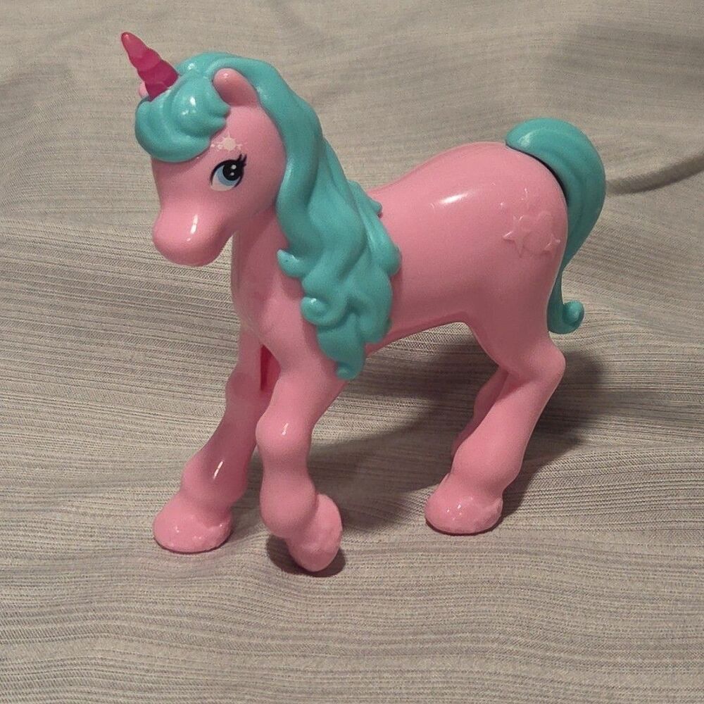 Barbie Chelsea Dreamtopia Pink Teal Unicorn Figurine Toy b187